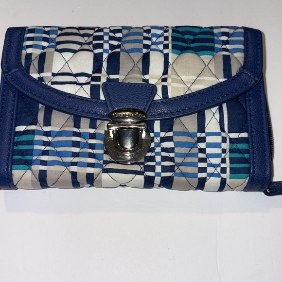 🆕 Vera Bradley Ultimate Wristlet Quilted Women's Bag-Santiago Woven - Picture 1 of 9